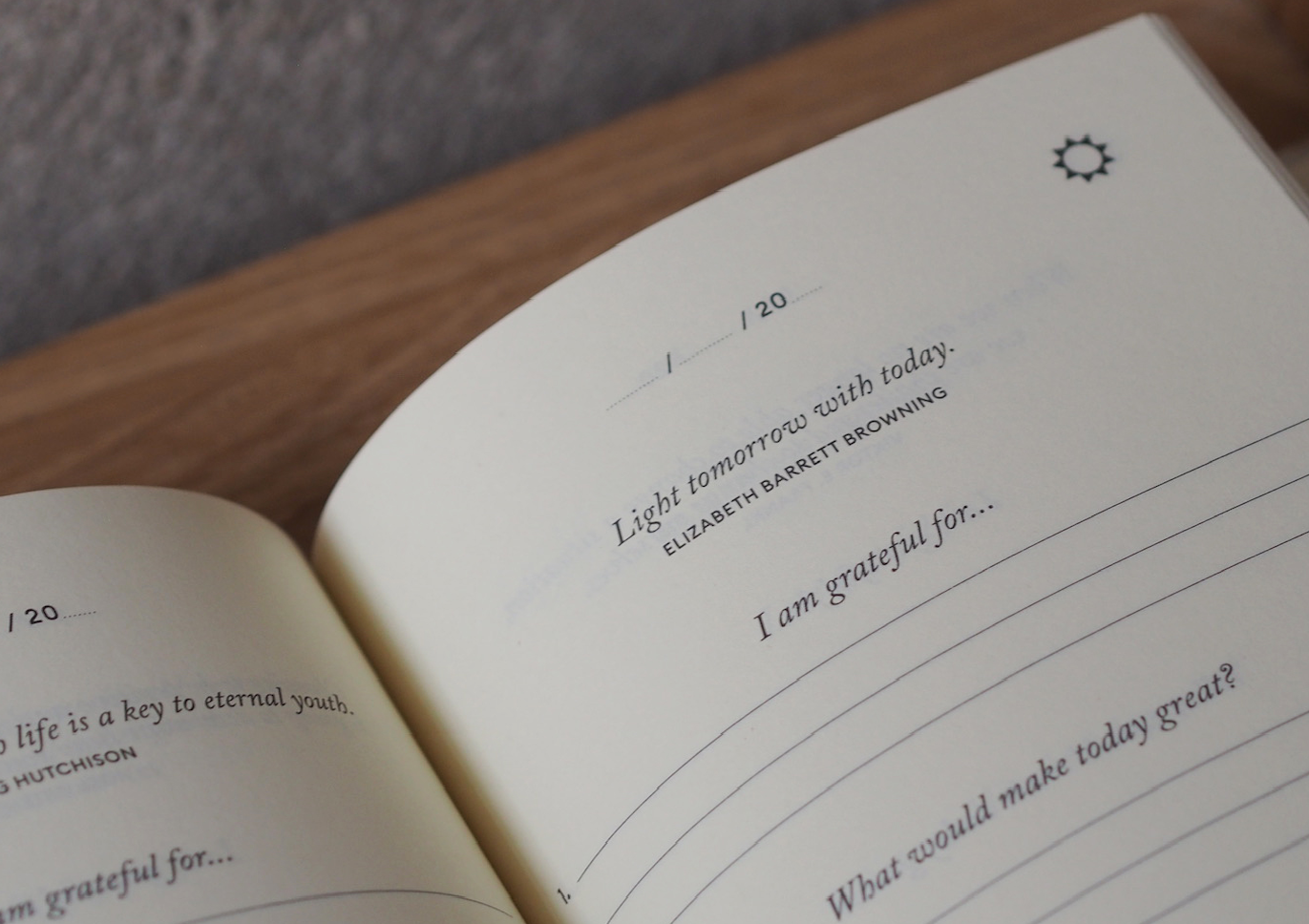 The Five Minute Journal taknemmelighedsdagbog